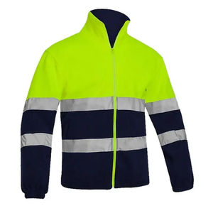 Chaqueta de Seguridad Laboral para Hombre, Ligera, Transpirable, Reflectante, de Alta Visibilidad, ANSI Clase 1, Impermeable, de Algodón, para Invierno - Product Image 2