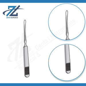 Elevador periostal Adson con agarre serrado, 165 mm de largo, recto, 7 mm de ancho, acero inoxidable, instrumentos quirúrgicos manuales con certificación CE - Product Image 3
