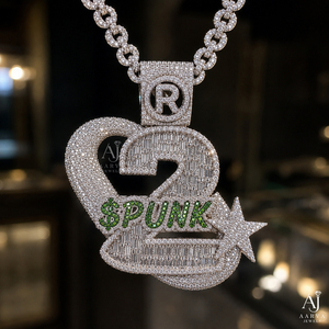 PunkCustom 925 Silver Moissanite Cross Pendant <b>Iced</b> <b>Out</b> Hip Hop Charm <b>Chains</b> Necklace Rhodium Plated Letter Number Star Jewelry - Product Image 4