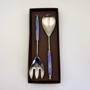 Juego de Cuchara y Tenedor de Servir de Acero Inoxidable con Juego de Servidor de Ensalada de Metal de Primera Calidad a Precio de Oferta - Product Image 4