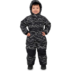 Combinaison de ski pour enfants, imperméable, hiver, une pièce, avec capuche, coupe-vent, isolée, pour garçons, filles, enfants - Product Image 2
