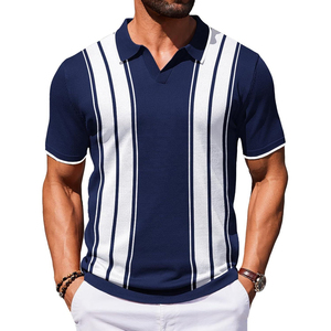 Camiseta de Manga Corta para Hombre, de Color Sólido, Tejida en Algodón, Transpirable, de Secado Rápido, Corte Regular, Colores Personalizados, para Actividades al Aire Libre - Product Image 3