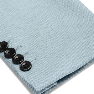 Abrigo de vestir moderno para hombre, hecho con tela cómoda que ofrece un ajuste moderno para uso diario y laboral, adecuado para usar durante todo el día. - Product Image 5
