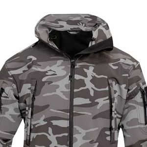 Veste tactique d'hiver en polaire pour homme 2026, style Sharkskin, pour le camping, la randonnée, la chasse, la pêche, l'escalade, veste cargo tactique - Product Image 2