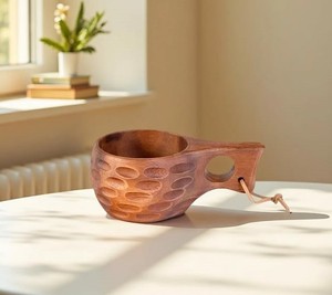 Premium Acacia Wood Coffee Mug Handmade Wooden Tea <b>Cup</b> Eco Friendly Reusable Customized Drinkware Beer Mug Rustic Kitchen <b>Cup</b> - Product Image 4