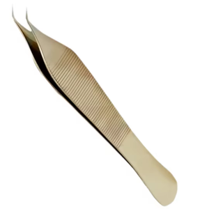 Pinces d'extraction manuelles pour greffe de cheveux, approuvées CE, en acier inoxydable, tailles personnalisées, instruments chirurgicaux de base - Product Image 1
