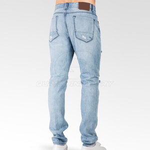 Durable Style Modern Fit Casual Men Straight Canvas <b>Jeans</b> Pant Breathable Lightweight Fabric Comfortable for Long <b>Working</b> Hours - Product Image 3