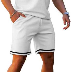 Ensemble deux pièces polo et short pour homme, design personnalisé, dernière collection, vêtements d'été, fabricant de tenues courtes pour homme - Product Image 5