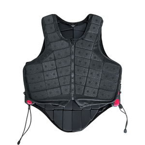 Protector Corporal Flexible para Equitación, Chaleco de Seguridad Acolchado Suave, Ropa Exterior Ligera y Transpirable para Jinetes Profesionales - Product Image 1