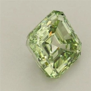 Diamante verde intenso de corte Asscher cultivado en laboratorio, certificado por IGI, diamante verde suelto para anillo de compromiso personalizado de 1 a 5 quilates VVS VS - Product Image 4