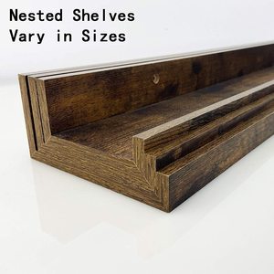 <b>Rustic</b> Sheesham Wood Wall Mounted Large Picture Ledge Floating <b>Shelf</b> for Home Decor - Product Image 5