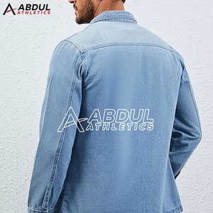 Stylish Jeans Winter Jacket For Men Warm Inner Lining Street Style Outfit Perfect For Daily Use Modern Fashion Look - Product Image 5