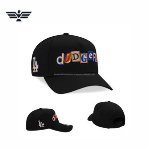 Custom 3D Embroidered 6 Panel Snapback <b>Baseball</b> <b>Cap</b> | Flat Brim Adjustable Polyester/Cotton Sports <b>Cap</b> | OEM/ODM Custom Logo | - Product Image 4
