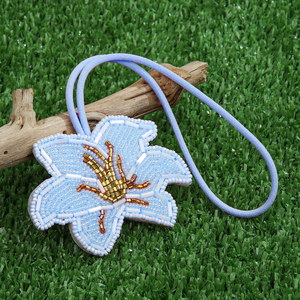 Breloques chrétiennes en perles de rocaille à motifs de cocotiers, mignonnes, personnalisées, pour usage quotidien, cadeau pour fille, nouvelle tendance, style religieux - Product Image 2