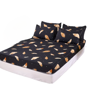 Juego de Ropa de Cama de Lujo de 3 Piezas, Estilo Europeo Americano, Funda de Edredón Suave con Fundas de Almohada - Product Image 1