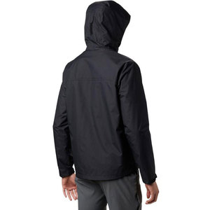 Veste coupe-vent imperméable pour le vélo en plein air, vente en gros, veste softshell à capuche zippée pour homme - Product Image 2