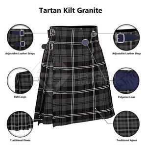 Dernier design, fabrication professionnelle, prix bas, kilts écossais, nouvelle arrivée, meilleure qualité, kilts écossais pour adultes - Product Image 5
