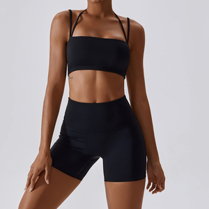 Conjunto Deportivo Informal para Mujer, Ropa Deportiva de Alta Calidad, Fácil de Usar, para Entrenamiento y Ejercicio al Aire Libre, Conjunto de 2 Piezas - Product Image 6