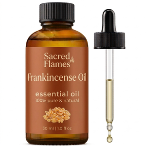 Huile Essentielle de Frankincense Pure et Naturelle, Directement de l'Usine Sacred Flames, Bouteille Compte-gouttes, Exportateur, 30ml, Uttar - Product Image 4