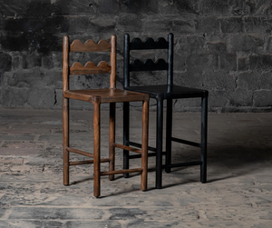 Tabouret de bar en bois rembourré, structure en bois massif, mobilier de cuisine moderne et luxueux, couleurs personnalisées, mobilier haut de gamme pour l'hôtellerie - Product Image 3