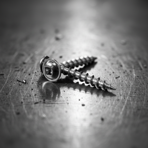 Tornillo para Madera PDC de Cabeza Plana, Métrico/Pulgadas, Autorroscante, Phillips/Pozi Drive, Acero al Carbono/Acero Inoxidable, Rosca Gruesa, Zincado - Product Image 1