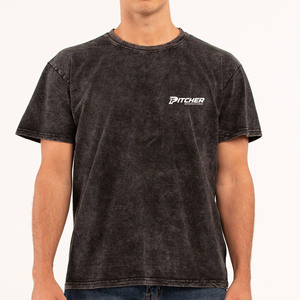 T-shirt tendance délavé à l'acide pour homme – Texture lavée, léger et respirant, idéal pour l'été - Product Image 1