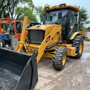 Chargeuse-pelleteuse Caterpillar d'occasion CAT420F, chargeuse sur pneus de seconde main pour la construction, prix attractif - Product Image 5