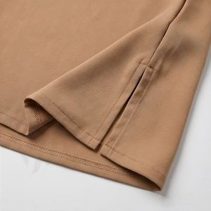 Nouvelle Abaya musulmane toutes saisons pour femme, modèle à manches longues, col en V, longueur cheville, élégante, en mousseline légère. - Product Image 6