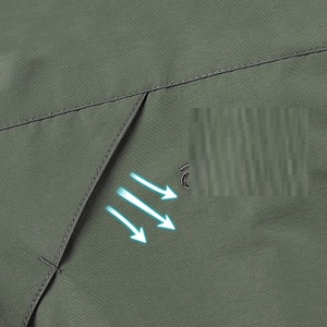 Customized Spring Autumn Casual Men's Coat Hooded Softshell <b>Jacket</b> Contrast Color <b>Zip</b> <b>up</b> Waterproof Men's <b>Jacket</b> - Product Image 6