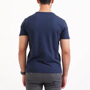 Camiseta Deportiva Personalizada para Hombre, 100% Algodón, Transpirable, de Secado Rápido, Manga Corta, Ropa Deportiva Informal - Product Image 4