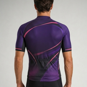 Maillot de cyclisme professionnel, vêtements de cyclisme conçus avec un tissu léger pour les sorties en club et les courses compétitives - Product Image 2