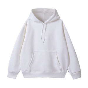 Sweat-shirt à capuche en molleton uni personnalisé de qualité supérieure, avec poche kangourou, capuche à cordon de serrage, doux, chaud, décontracté, streetwear, OEM, marque privée - Product Image 3