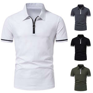 Camiseta Polo de Manga Corta con Cierre para Hombre, Nueva Colección de Verano, Alta Calidad, para Golf y Ocio, Tallas Grandes - Product Image 2