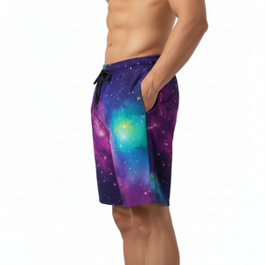 Fitness Mesh Shorts Logo Custom Printed Shorts for Men Comfort Elastic Waistband Sublimation Mesh Shorts - Product Image 2