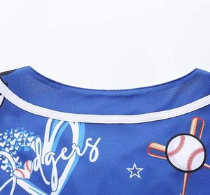Camiseta de Béisbol Sublimada Transpirable para Hombre, Diseño Personalizado de Equipo, Uniforme Deportivo con Botones Completos para Uso en Múltiples Deportes - Product Image 6