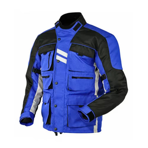 Chaqueta de Motocicleta Impermeable y Cortavientos con Cierre, Ajuste Completo, para Todas las Temporadas, Chaquetas de Carreras para Hombre - Product Image 1