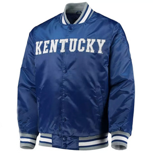 Veste universitaire en satin vert foncé personnalisée pour homme, uniforme de baseball bomber, doublure matelassée de haute qualité, veste de streetwear pour équipe - Product Image 2