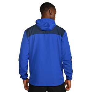 Outdoor <b>Waterproof</b> Canvas Windbreaker Men Spring Casual Lightweight <b>Thin</b> <b>Jacket</b> with Zipper and Patchwork - Product Image 2