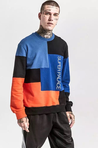 Unisex <b>Crewneck</b> Sweatshirt Long Sleeve Solid Color Custom Logo Printed Embroidered Men Hoodies Sweatshirts OEM Private Label - Product Image 2