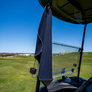 Serviette de golf personnalisée avec logo imprimé en couleur unie, vente en gros, design de luxe, haute qualité, légère - Product Image 5