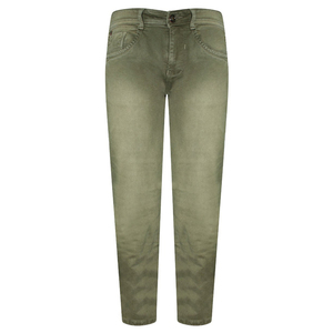 Pantalones Vaqueros de Mezclilla Azul Claro para Hombre, Fabricación Directa de Fábrica, OEM ODM, Venta al Por Mayor, Corte Ajustado, Estilo Casual Urbano - Product Image 2