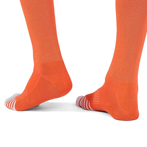 Chaussettes de sport en coton et polyester tricotées, hauteur genou, pour l'équitation, homme et femme, usage polyvalent, compression, unisexe - Product Image 5