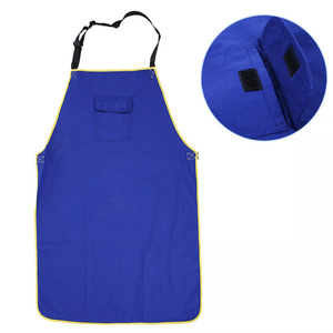 Best Performance Heavy-Duty Drilled Cotton Construction Workwear Durable Flame Retardant Welding Apron <b>Fire</b> Resistant JNM SAFETY - Product Image 3