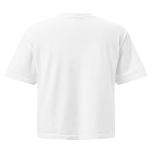 Camiseta Blanca Oversize para Mujer, Estilo Boxy, Color Rosa, con Estampado Gráfico, Algodón Premium, Manga Corta, Ropa Casual de Moda - Product Image 5