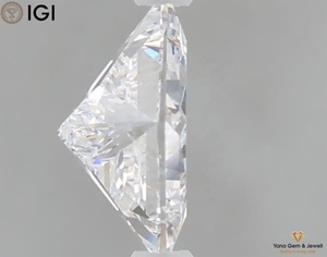 Diamante de Corte Princesa de 1.00 Quilates, Cultivado en Laboratorio CVD, 5.56 MM, Color E, Claridad VVS2, Certificado IGI, para Anillo de Compromiso, Garantía de por Vida - Product Image 6