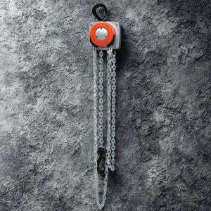 Palans à chaîne manuels robustes avec crochet pour le levage de matériaux industriels et les travaux de construction - Product Image 2