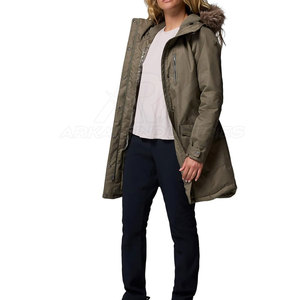 Veste parka pour femme tendance, matière douce et chaude, style moderne pour l'extérieur - Product Image 2