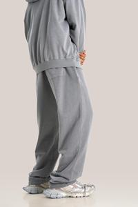 Pantalones deportivos personalizados de fábrica para marcas de comercio electrónico estadounidenses, pantalones deportivos gruesos de pierna ancha, tallas S, M, L, XL - Product Image 6