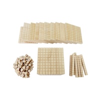 NOUVEAU Haute qualité, 121pcs, Base en bois Dix blocs A, bloc amusant pour enfants, jouet de table