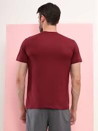T-shirt imprimé pour homme, encre à base d'eau, extensible, toucher doux, polyvalent, écologique, matière recyclée - Product Image 3